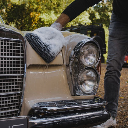 Exterior Car Care Products on Mercedes AMG