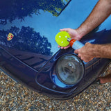 Polishing Porsche 993 with Laysons All in One Car Polish being applied using microfibre cloth